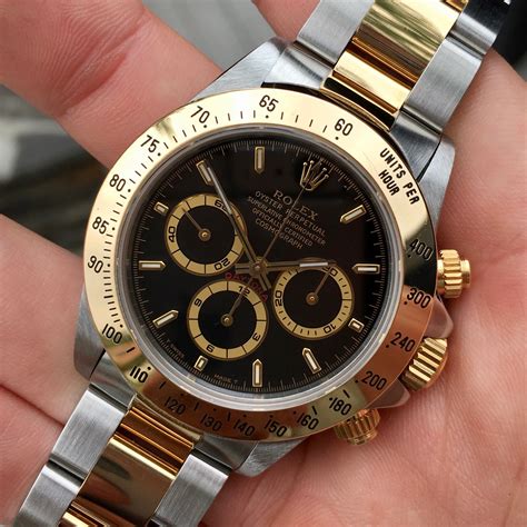 black gold daytona|rolex daytona black and gold.